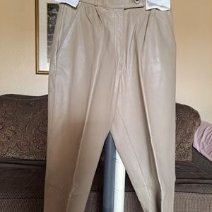 VINTAGE 1970'S Casablanca Genuine Leather Pants